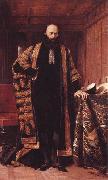 George Richmond Lord Salisbury oil painting